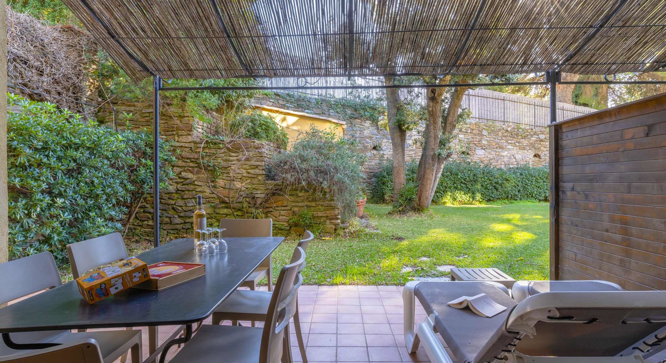 Terrasse équipée