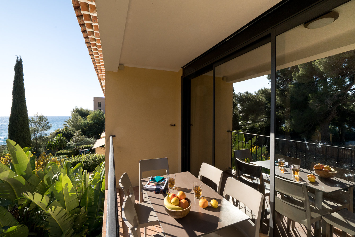 Terrasse vue mer